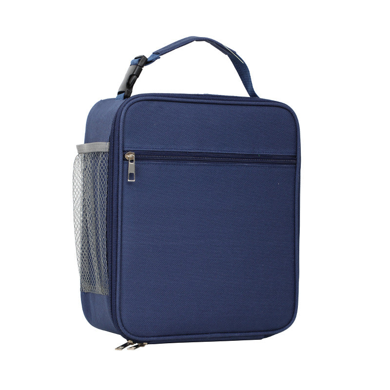 Blue Insulated Lunch Bag with Shoulder Strap - Portable & Large Capacity Thermal Bento Tote V888-ELOSUNG40036