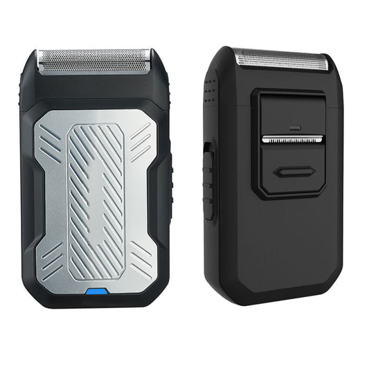 Black and Grey Rechargeable Electric Shaver for Men - Wet/Dry Reciprocating Razor with Pop-up Trimmer & V888-ELOSUNG40067