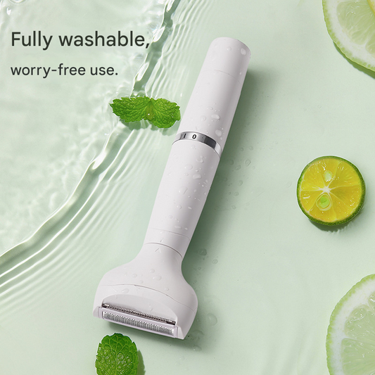 Black 7-in-1 Multifunctional Electric Shaver for Women - USB Rechargeable Painless Hair Removal Epilator with V888-ELOSUNG40070