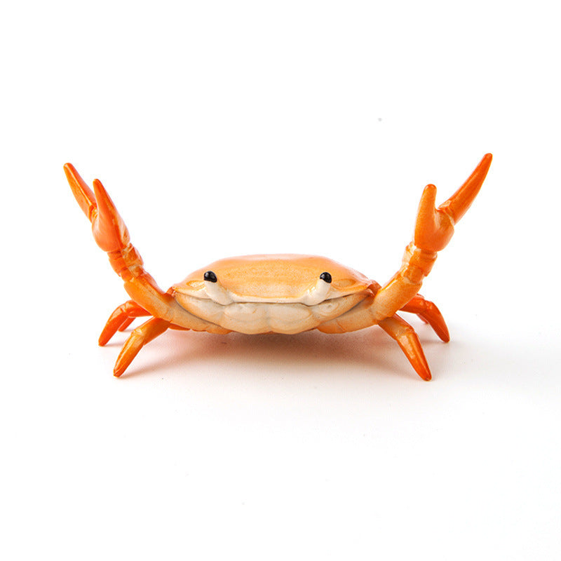 3-Pack Red Creative Crab Pen Holders - Cute Desk Organizer & Phone Stand - Novelty Office Decor & Gift Idea V888-ELOSUNG40152