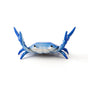 3-Pack Blue Creative Crab Pen Holders - Cute Desk Organizer & Phone Stand - Novelty Office Decor & Gift Idea V888-ELOSUNG40153