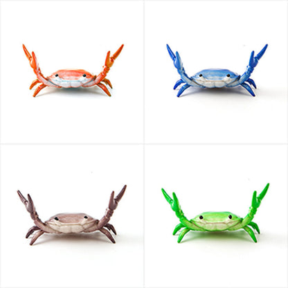 3-Pack Green Creative Crab Pen Holders - Cute Desk Organizer & Phone Stand - Novelty Office Decor & Gift Idea V888-ELOSUNG40154