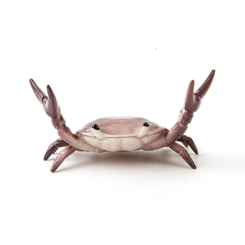 3-Pack Brown Creative Crab Pen Holders - Cute Desk Organizer & Phone Stand - Novelty Office Decor & Gift Idea V888-ELOSUNG40155