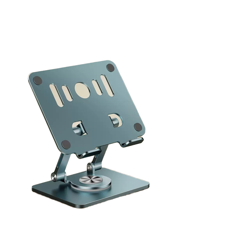 Green 360 degree Rotating Tablet & Phone Stand - Heavy-Duty Aluminum Adjustable Holder with Cooling for iPad, V888-ELOSUNG40158
