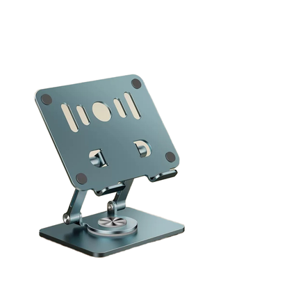 Green 360 degree Rotating Tablet & Phone Stand - Heavy-Duty Aluminum Adjustable Holder with Cooling for iPad, V888-ELOSUNG40158