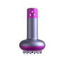 Purple Electric Meridian Brush Massager - 6-in-1 Handheld Device with Vibration, Microcurrent, and Heat V888-ELOSUNG40260