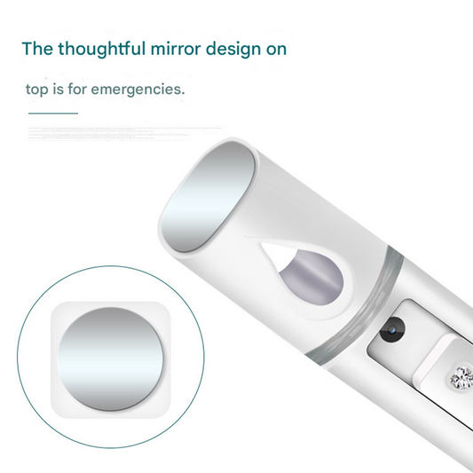 Pink Portable Nano Facial Mister - 20mL USB Rechargeable Hydrating Sprayer for Face & Skin V888-ELOSUNG40263