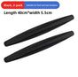 3-PCS Black Universal Car Bumper Protector Strips - Carbon Fiber Look Anti-Scratch Guards (2-Pack) V888-ELOSUNG40280
