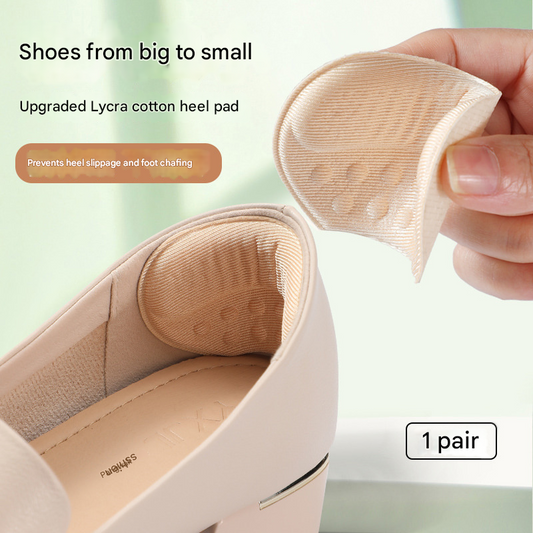 5 Pair Black Soft & Breathable Heel Grips for Loose Shoes - Anti-Slip Shoe Pads for Blister Protection & Size V888-ELOSUNG40316