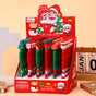 Christmas Theme Retractable Gel Pens (0.5mm Black Ink) - Festive Student & Office Holiday Gift Pack (36 Pcs) V888-ELOSUNG40331