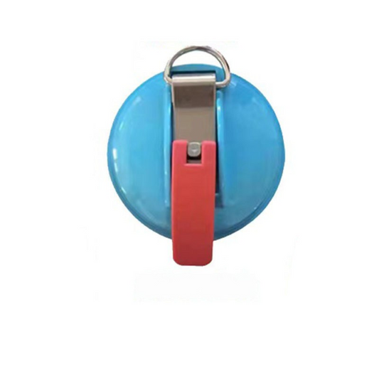 4 Pack Sky blue plate + red buckle Heavy Duty Suction Cup Anchors with S-Hooks for Car Side Awnings and V888-ELOSUNG40451