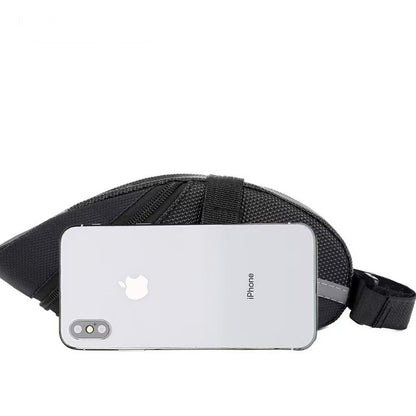 Black Water Resistant Bicycle Saddle Bag Under Seat Wedge Pack with Reflective Strip and Quick Release Strap V888-ELOSUNG40472