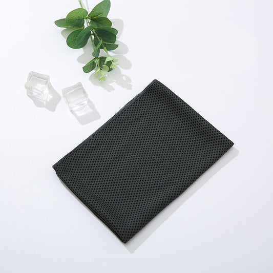 Black 5 Pack Instant Cooling Towel Set Soft Breathable Sports Sweat Towel for Gym Yoga Running Hiking and V888-ELOSUNG40481