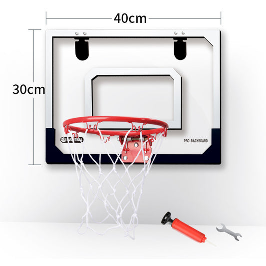 Indoor Mini Basketball Hoop Foldable Over The Door Basketball Set with Spring Action Breakaway Rim V888-ELOSUNG40537