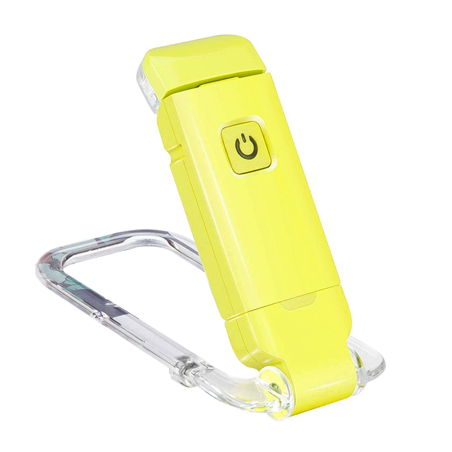 2-PCS Yellow Mini USB Rechargeable LED Book Light Eye Protection Reading Lamp with Adjustable Clip and V888-ELOSUNG40880