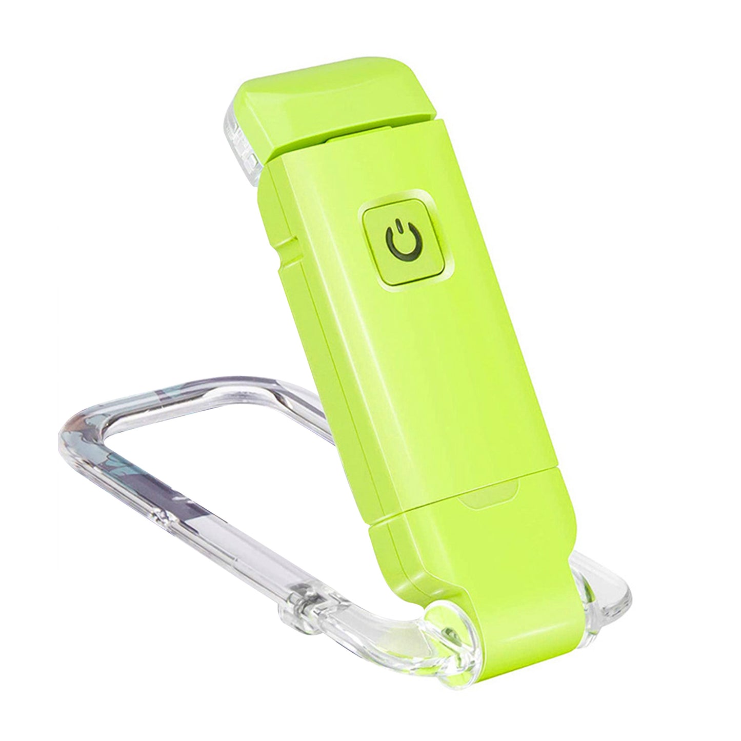 2-PCS Green Mini USB Rechargeable LED Book Light Eye Protection Reading Lamp with Adjustable Clip and V888-ELOSUNG40881