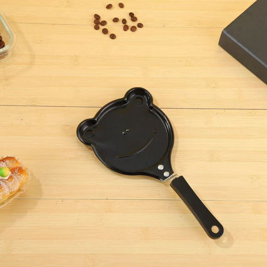 2-PCS Mini Non-Stick Egg Frying Pan Cartoon Shaped Omelette Cooker Mould for Breakfast Pancakes and Creative V888-ELOSUNG40890