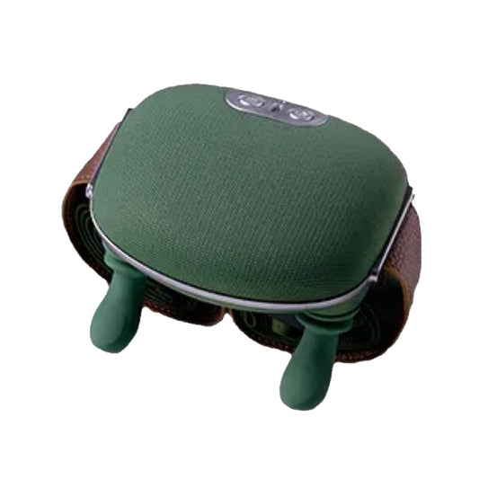 Green Cordless Shoulder and Neck Massager with Heat Rechargeable Shiatsu Deep Tissue Massage Pillow for Pain V888-ELOSUNG40902