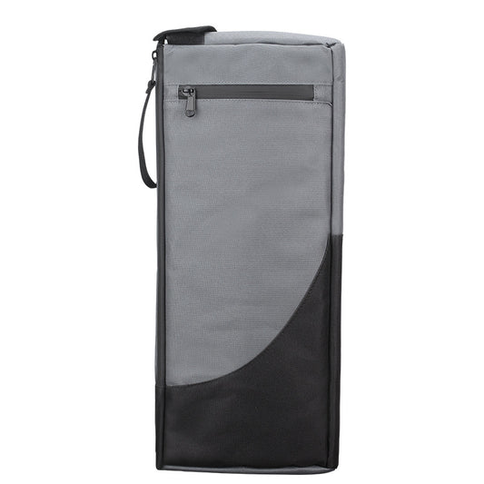 Black and Grey Insulated Golf Cooler Bag Portable Thermal Carrier Holds 6 Cans or 2 Wine Bottles with V888-ELOSUNG40962