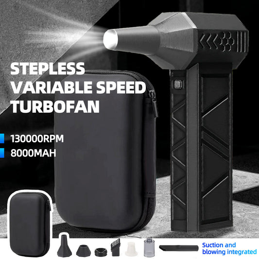Large 140,000 RPM Cordless Air Duster & Vacuum 4-in-1 with 8000mAh Battery for Australian Homes V888-ELOSUNG41000