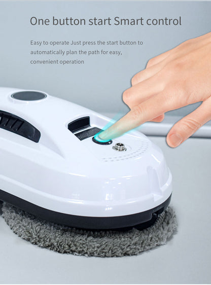 Smart Robot Window Cleaner - Automatic Glass Cleaning Washer with Remote Control - 2800Pa Suction & UPS V888-ELOSUNG41027