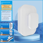 Magnetic Double Sided Window Cleaner for 15-26mm Double Glazed Glass High Rise Safety Wiper Tool White V888-ELOSUNG41044