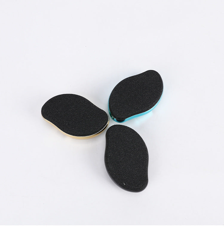 3 PCS Volcanic Stone Foot Callus Remover Pumice Stone for Dead Skin Pedicure Exfoliation Tool Black V888-ELOSUNG41091