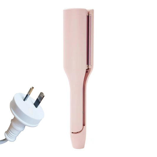 32mm French Style Hair Waver Curler Mermaid Waves Iron V-Shape Barrel Negative Ion Fast Heating Styling Tool V888-ELOSUNG41115