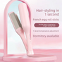 32mm French Style Deep V Hair Waver Mermaid Curls Iron Fast Heating Ceramic Styling Tool for Big Waves Pink V888-ELOSUNG41197