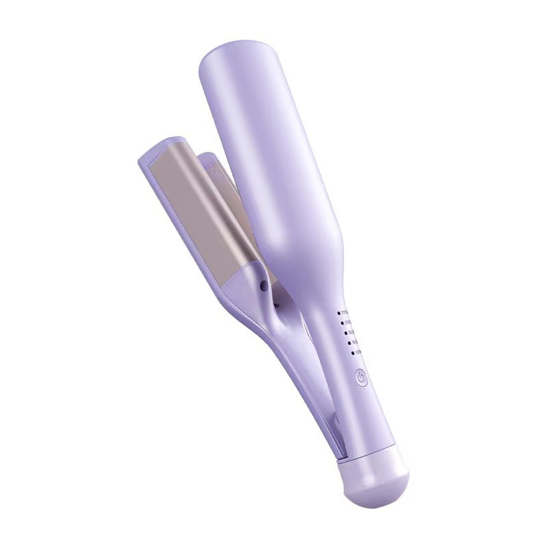32mm French Style Deep V Hair Waver Mermaid Curls Iron Fast Heating Ceramic Styling Tool for Big Waves Pink V888-ELOSUNG41197