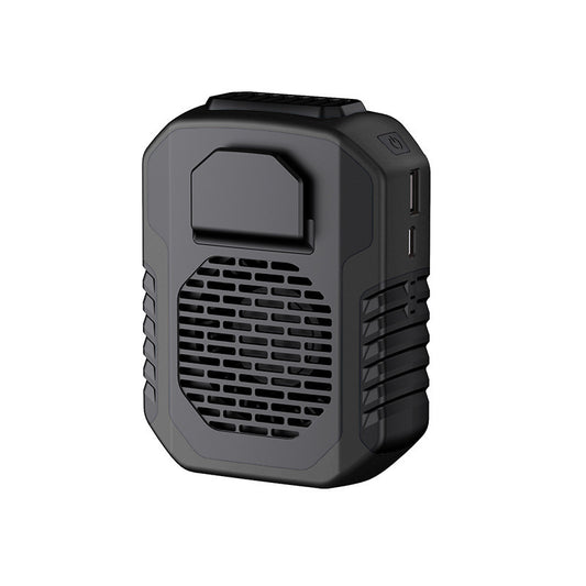 Portable Waist Clip Fan 6000mAh Rechargeable Personal Air Conditioner with Power Bank Function Heavy Duty V888-ELOSUNG41199