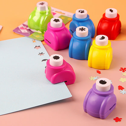 10 Pack Mini Paper Craft Punch Set DIY Scrapbooking Hole Puncher Shapes for Kids Art & Card Making V888-ELOSUNG41222