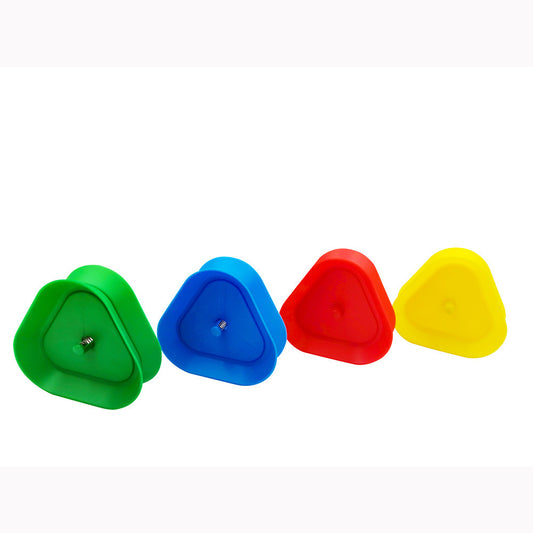 Triangle Playing Card Holders 4 Pack Hands Free Game Organizers for Kids Seniors and Adults Ideal for Family V888-ELOSUNG41223