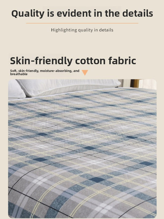 Washable Incontinence Bed Pad 150x200cm Reusable Waterproof Mattress Protector with Non-Slip Backing 4-Layer V888-ELOSUNG41226