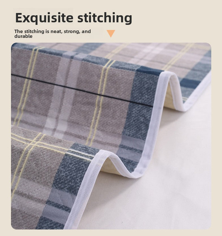 Washable Incontinence Bed Pad 100x150cm Reusable Waterproof Mattress Protector with Non-Slip Backing 4-Layer V888-ELOSUNG41232