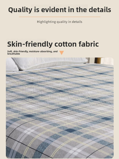 Washable Incontinence Bed Pad 180x200cm Reusable Waterproof Mattress Protector with Non-Slip Backing 4-Layer V888-ELOSUNG41235