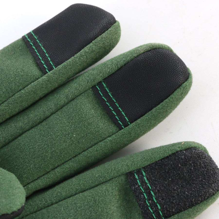 Green Long Gardening Gloves Thorn Proof Rose Pruning Gauntlets with Touchscreen Fingertips Breathable Forearm V888-ELOSUNG41242