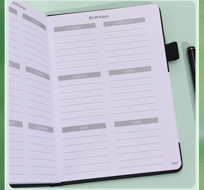 Rose Gold Password Book with Alphabetical Tabs B6 Hardcover Internet Address Logbook & Password Organizer V888-ELOSUNG41252