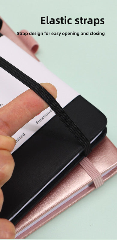 Black Password Book with Alphabetical Tabs B6 Hardcover Internet Address Logbook & Password Organizer with V888-ELOSUNG41253