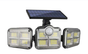 Solar Security Lights Outdoor Motion Sensor 122 LED - 3 Adjustable Heads Flood Light with Remote IP65 V888-ELOSUNG41269