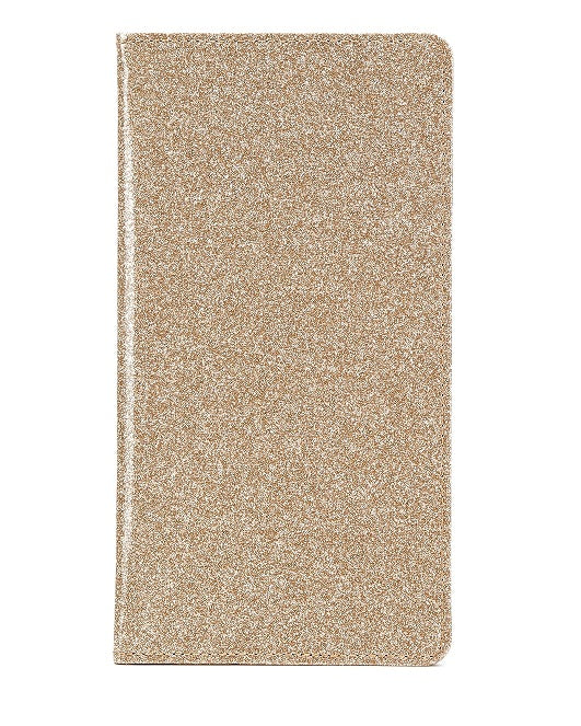 Car Registration and Insurance Holder Gold Glitter - Luxury Bling Vehicle Document Wallet - Slim Glove Box V888-ELOSUNG41292