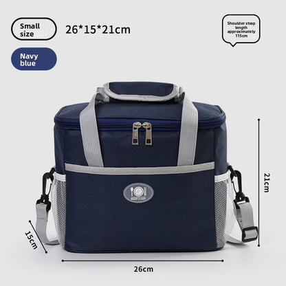 Insulated Lunch Bag Thermal Cooler Tote with Adjustable Shoulder Strap Waterproof Lining for Work School & V888-ELOSUNG41320