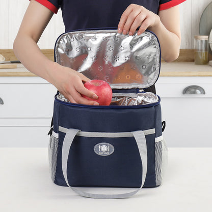 Insulated Lunch Bag Thermal Cooler Tote with Adjustable Shoulder Strap Waterproof Lining for Work School & V888-ELOSUNG41320