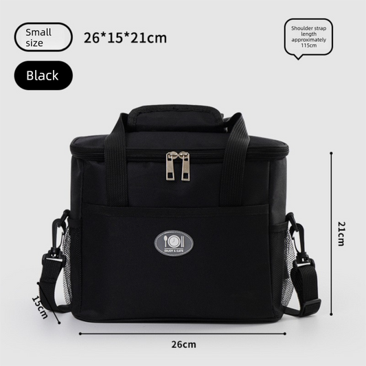 Insulated Lunch Bag Thermal Cooler Tote with Adjustable Shoulder Strap Waterproof Lining for Work School & V888-ELOSUNG41321