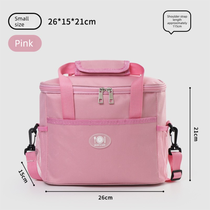 Insulated Lunch Bag Thermal Cooler Tote with Adjustable Shoulder Strap Waterproof Lining for Work School & V888-ELOSUNG41322