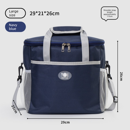 Large Insulated Cooler Bag Thermal Lunch Tote 16L Capacity with Adjustable Shoulder Strap for Picnics Camping V888-ELOSUNG41324