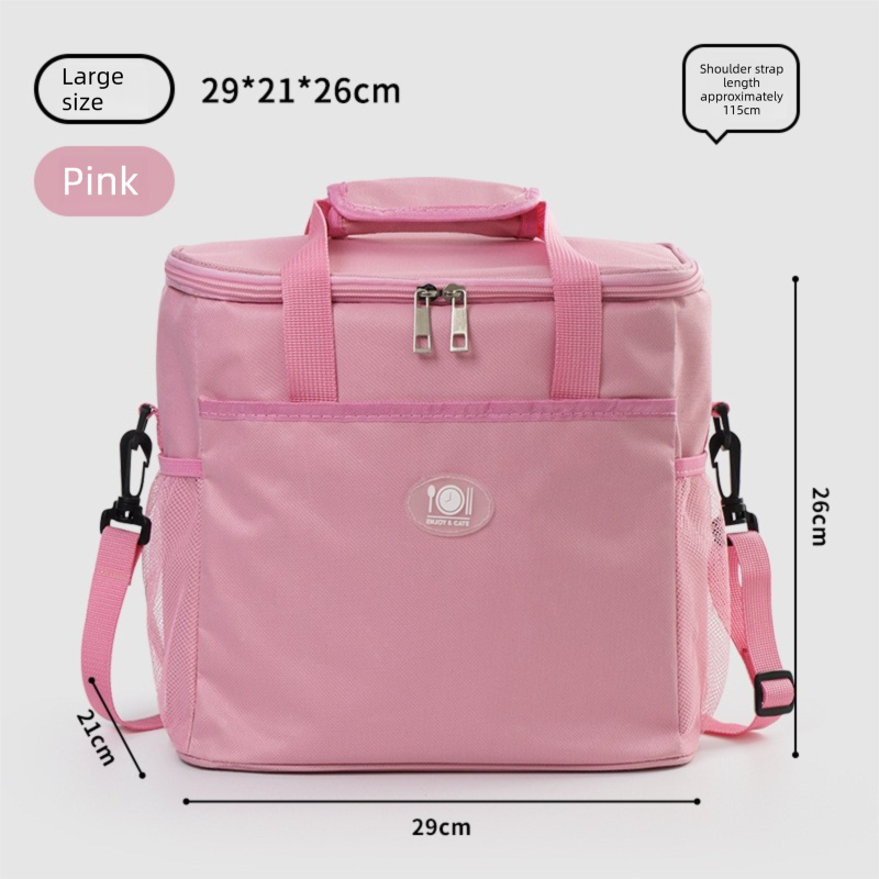 Large Insulated Cooler Bag Thermal Lunch Tote 16L Capacity with Adjustable Shoulder Strap for Picnics Camping V888-ELOSUNG41326