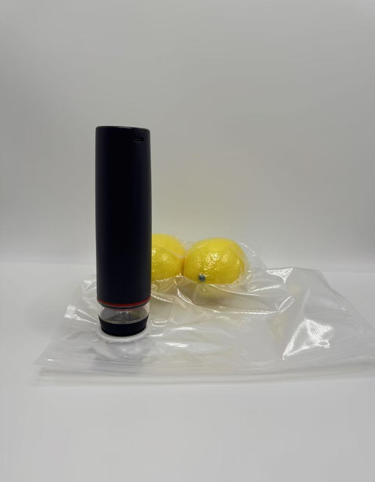 Portable Handheld Vacuum Sealer - Wireless Rechargeable Food Saver Pump - Compact Electric Kitchen Gadget for V888-ELOSUNG41438