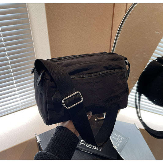 Women's Nylon Crossbody Bag Multi-Pocket Water Resistant Shoulder Messenger Handbag Lightweight Casual V888-ELOSUNG41533