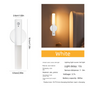White Motion Sensor Night Light LED Rechargeable Magnetic Stick Wall Lamp Smart Wireless Batten for Hallway V888-ELOSUNG41562
